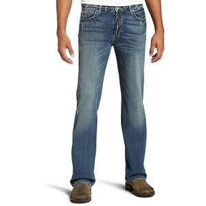 Paige Premium Denim JRG Relaxed Fit Jeans Dark Wash Straight Cotton Blue 40"x35"